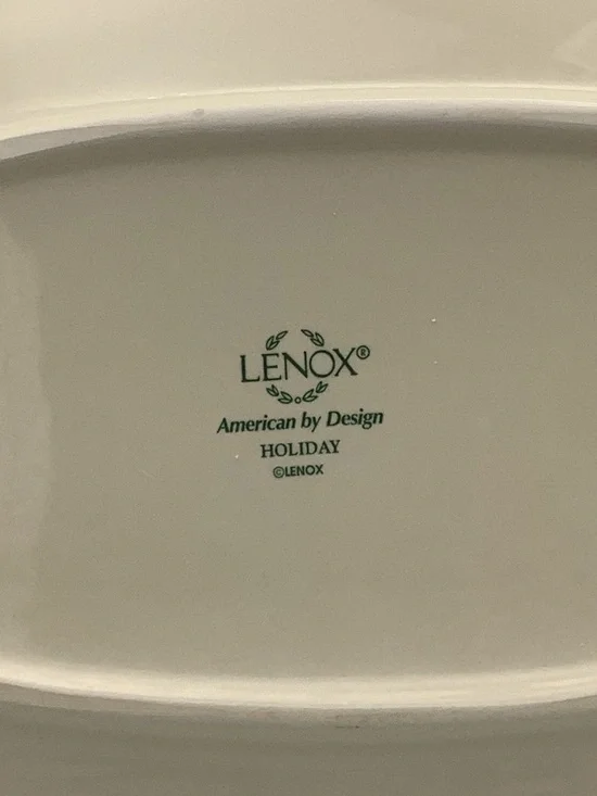 Lenox Holiday “Celebrate the Season” Serving Tray - Picture 6 of 8